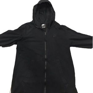 Nike Mens Black Zip-up Size S